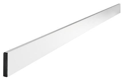 Strijklat aluminium 100 x 18 mm, licht AL 1007