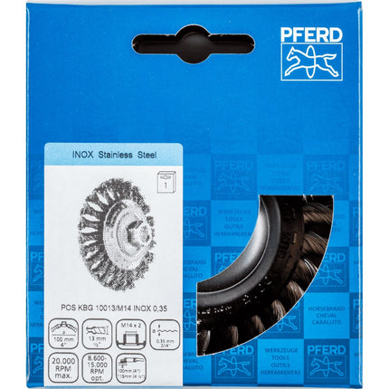 Afbeelding PFERD TOOLS komborstel schroefdraad KBG