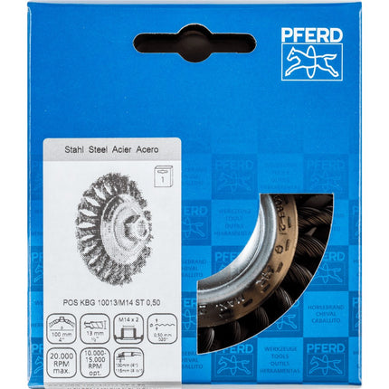 Afbeelding PFERD TOOLS komborstel schroefdraad KBG