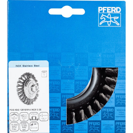 Afbeelding PFERD TOOLS komborstel schroefdraad KBG