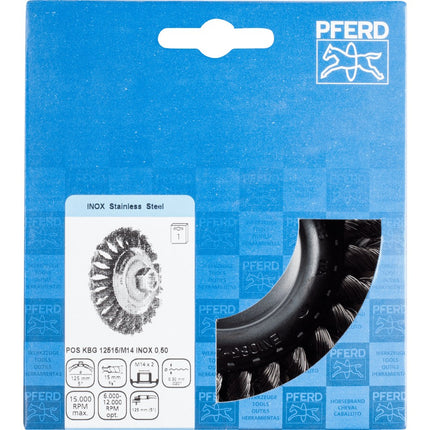 Afbeelding PFERD TOOLS komborstel schroefdraad KBG