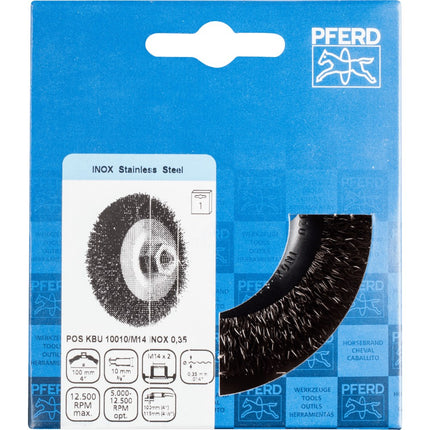 Afbeelding PFERD TOOLS komborstel schroefdraad KBU
