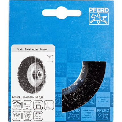 Afbeelding PFERD TOOLS komborstel schroefdraad KBU