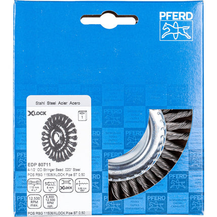 Afbeelding PFERD TOOLS rondborstel getordeerd RBG PIPE
