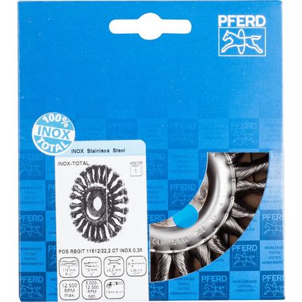 Afbeelding PFERD TOOLS stiftborstel inox RBGIT CT INOX