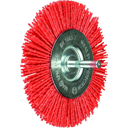 Afbeelding PFERD TOOLS ronde borstels ongetordeerd voor boormachines, universeel op stift
