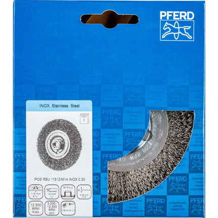 Afbeelding PFERD TOOLS rondborstel getordeerd RBU