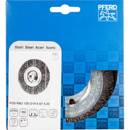 Afbeelding PFERD TOOLS rondborstel getordeerd RBU