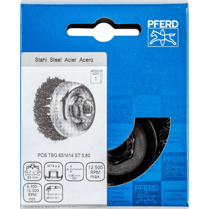 Afbeelding PFERD TOOLS komborstel schroefdraad TBG