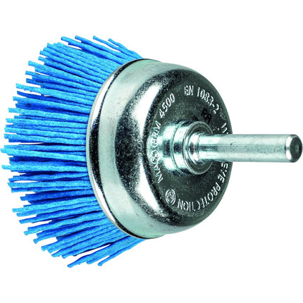Afbeelding PFERD TOOLS komborstel, ongetordeerd, universeel voor boormachine, op stift POS TBU 50/6 BLUE 180 UNIVERSAL (1)