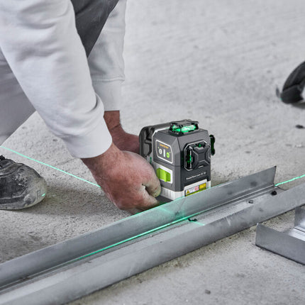 Laserliner Powerplane 3G 18V Set met Variostand en Adapter-Set - 036.380