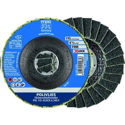 Afbeelding PFERD TOOLS lamellenschijf, vlak PVL A