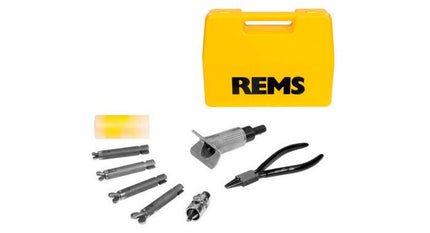 REMS Hurrican H Elektrische buisuithalerSet 3/8+1/2+5/8+3/4+7/8