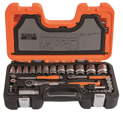 Bahco Doppenset 1/4