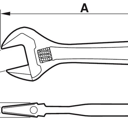 Bahco Moersleutel ALBR 12 – NS001-300