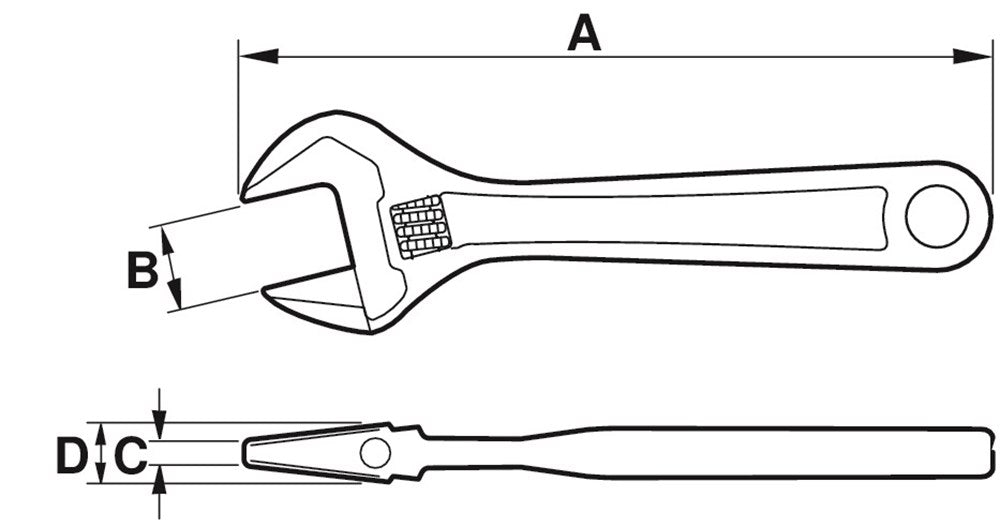 Bahco Moersleutel ALBR 12 – NS001-300
