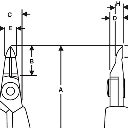 Bahco Zijsnijtang Lindstrom – 8149