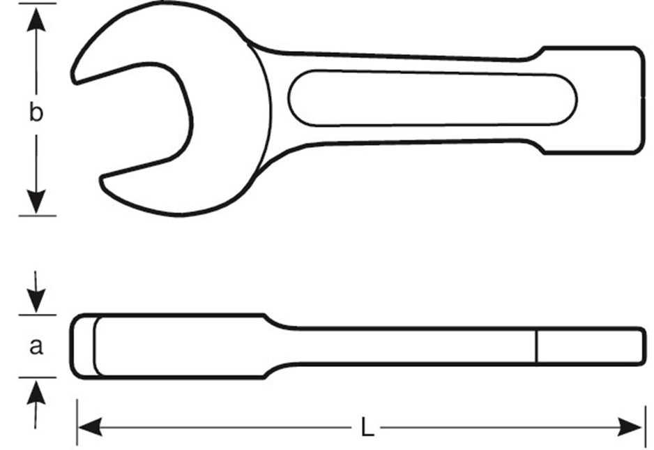 Bahco Steekslagsleutel ALBR 17mm – NS100-17