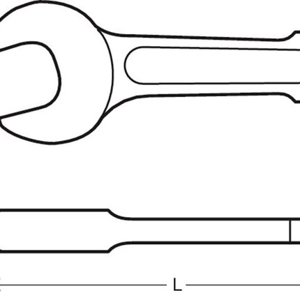 Bahco Steekslagsleutel ALBR 38mm – NS100-38