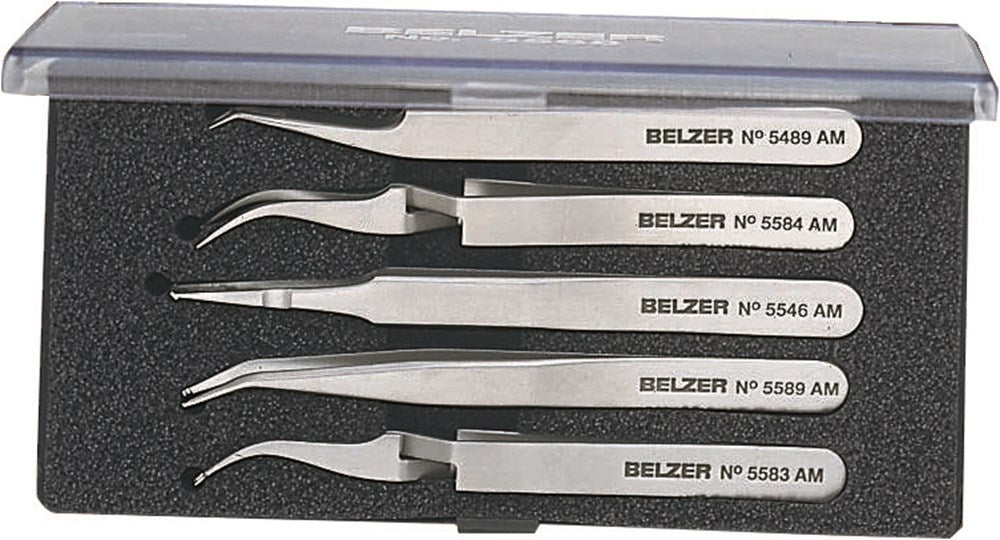 BAHCO PINCETTENSET 5D