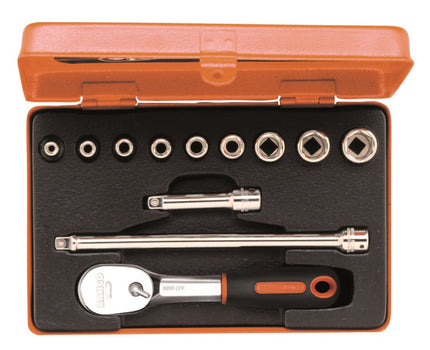 Bahco Doppenset 1/4