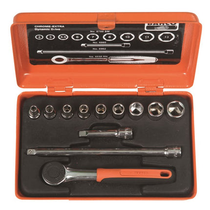 Bahco Doppenset 1/4" 12D – 6712RN