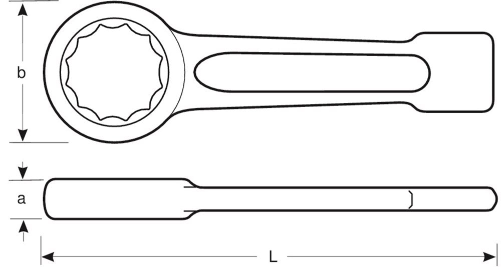 Bahco Ringslagsleutel ALBR 2.9/16 – NS106-82