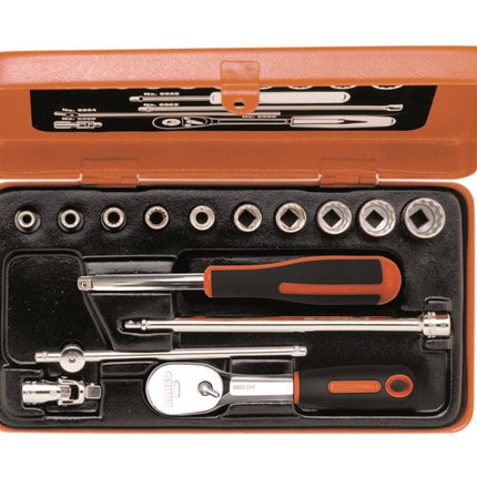 Bahco Doppenset 1/4" 15D – A6716DM