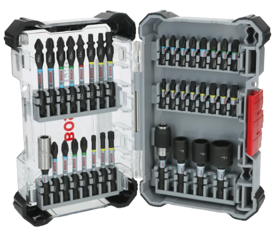 Bosch PRO IMPACT Schroefbitset 36-delig in Display - 2608522517