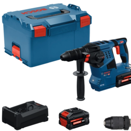 Bosch GBH18V-28F 2X EXBA18V-80 L-BOXX ACCUBOORHAMER