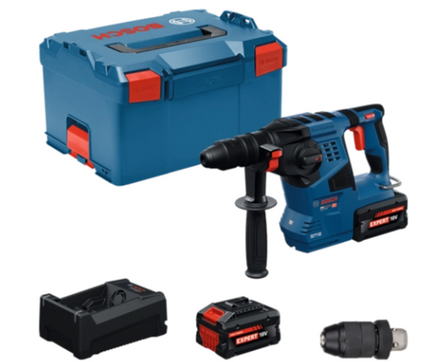 Bosch GBH18V-28F 2X EXBA18V-80 L-BOXX ACCUBOORHAMER