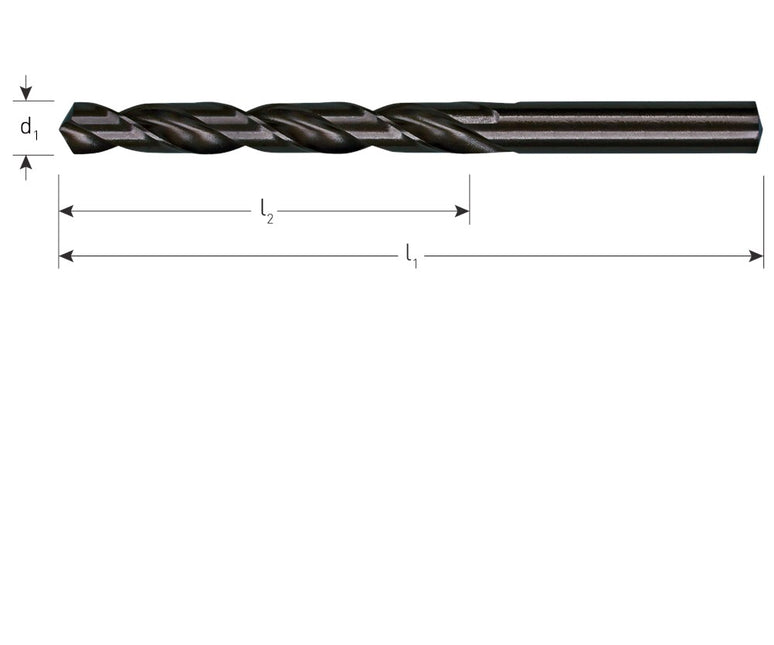 HSS-R Spiraalboor, SILVER-LINE, in box