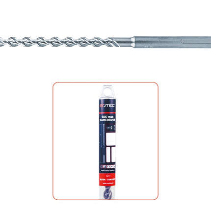 Hamerboor, SDS-max, 2-snijder