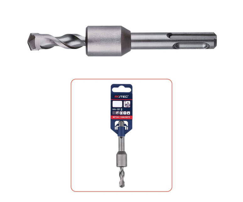 Hamerboor, SDS-plus V-Breaker met diepte aanslag