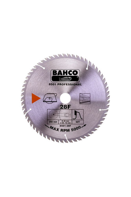 Afbeelding BAHCO cirkelzaagblad 8501-F / -XF