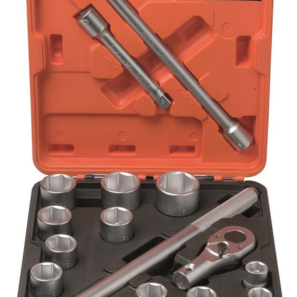 Bahco Doppenset 3/4" 17D – SLX 17