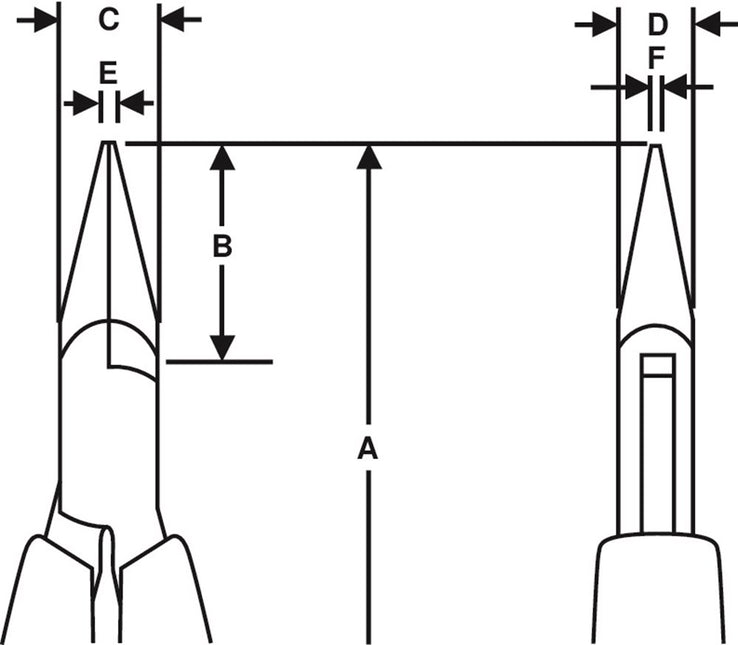 Bahco Lange Punttang Lindstrom – 7893