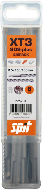 SPIT XT3 SDS-Plus Betonboor Driesnijder 6x160/100mm - 225705