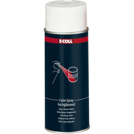 E-Coll Spuitbus RAL9010 Wit 400ML Hoogglanzend – 4317784305877