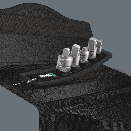 WERA 781/5 ADAPTER SET 1 - 6-DELIG