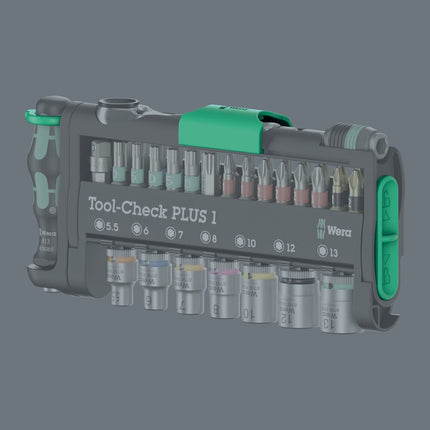 Afbeelding Wera dopsleutelset 1/4\" inclusief bits Tool-Check