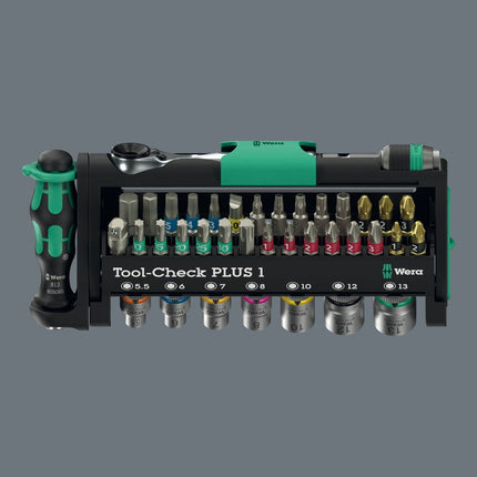Afbeelding Wera dopsleutelset 1/4\" inclusief bits Tool-Check