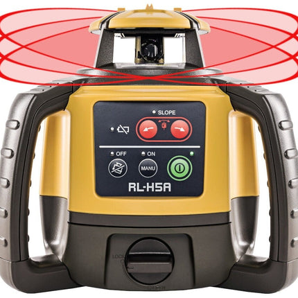 TOPCON RL-H5A + LS-100D Bouwlaser + Ontvanger - 1026026-01