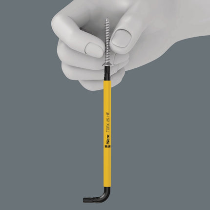 <b>Het TORX® HF profiel</b><br/>In nauwe situaties (b.v. in de motorruimte) kan de schroef niet met de hand op de schroevendraaier worden vastgehouden. Vaak gaat de schroef verloren. Vervelend zoeken en het verlies van de schroef (en de daaruit voortvloeiende risico’s) zijn het resultaat. De door We