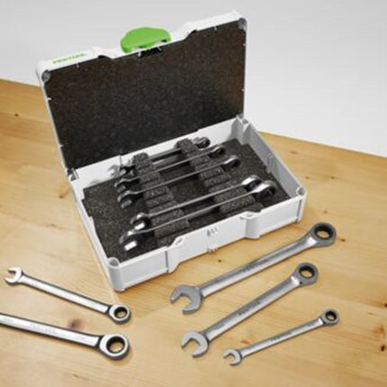 Festool SYS3 S 76-RRS RINGRATEL-STEEKSLEUTELSET