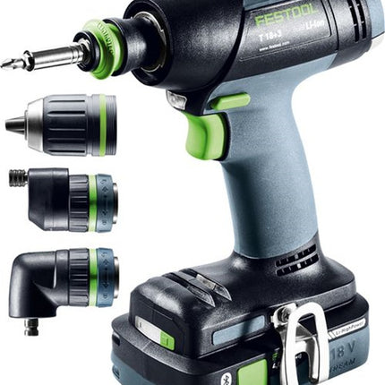 Afbeelding Festool accu-schroefboormachine T18+3 HPC4,0 I-Set