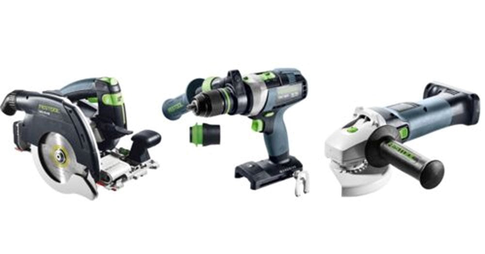 Festool HKC55/TPC18/AGC18/TB 137 ACCU COMBOSET  BOUWTIMMEREN