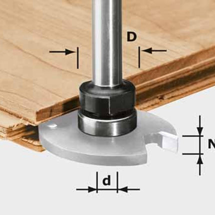 Freesspindel S8 1,5-5 KL16
