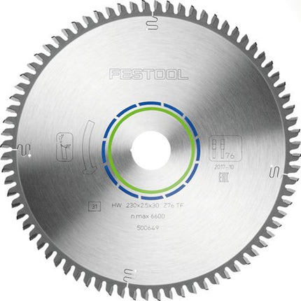 Afbeelding Festool speciaal-zaagblad HW 230x2,5x30 TF76