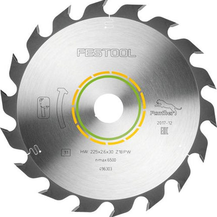 Afbeelding Festool panther-zaagblad 225x2,6x30 PW18